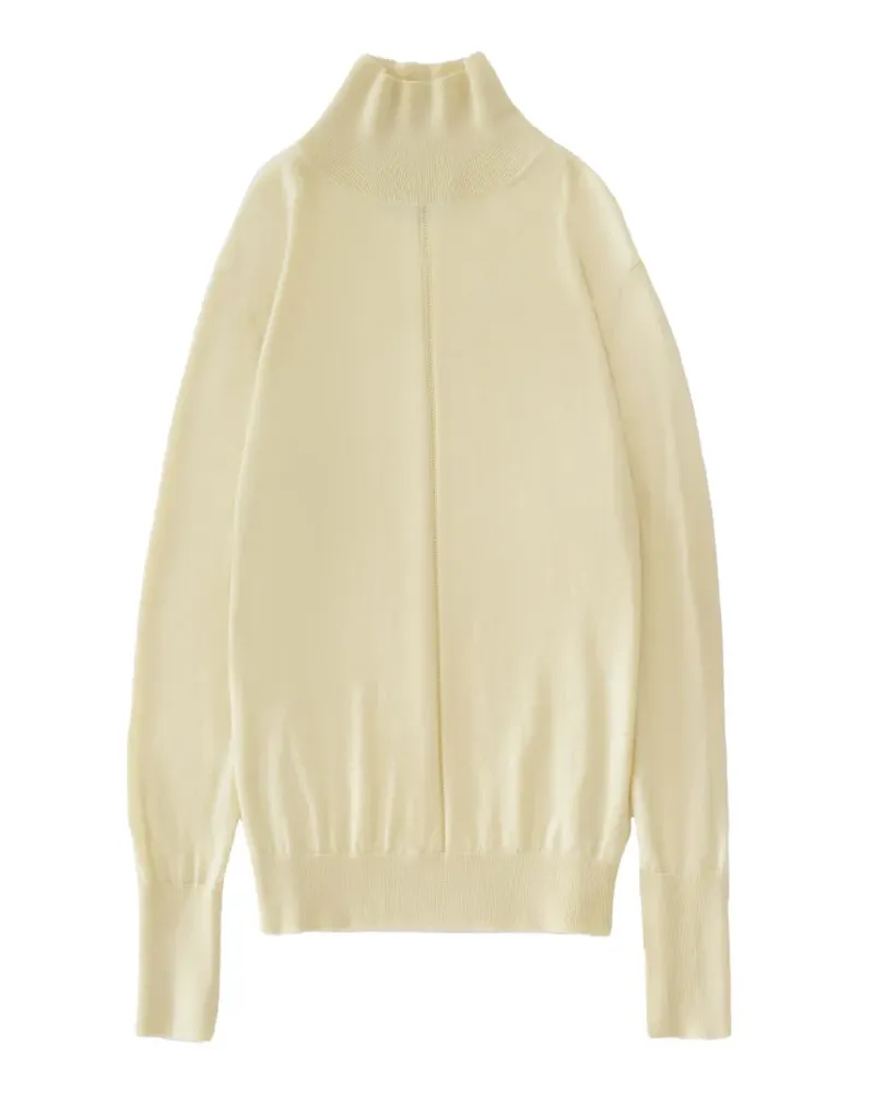 Studio Nicholson Eide Pullover mit Leiternaht - Nude Nude