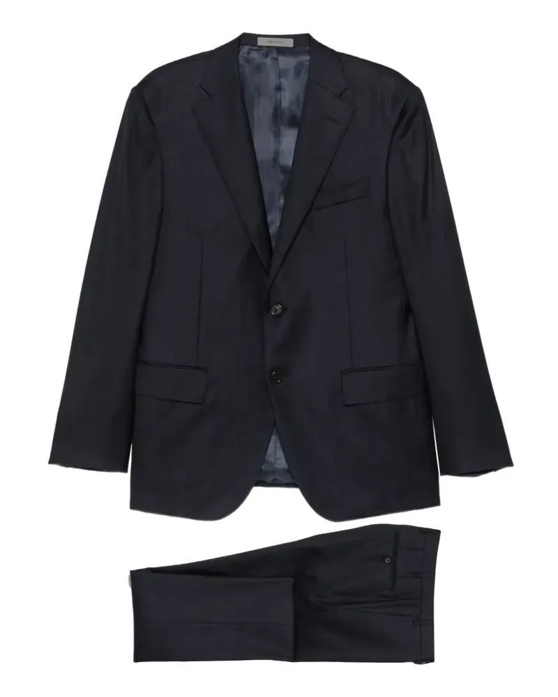 Corneliani Einreihiger Anzug - Blau Blau