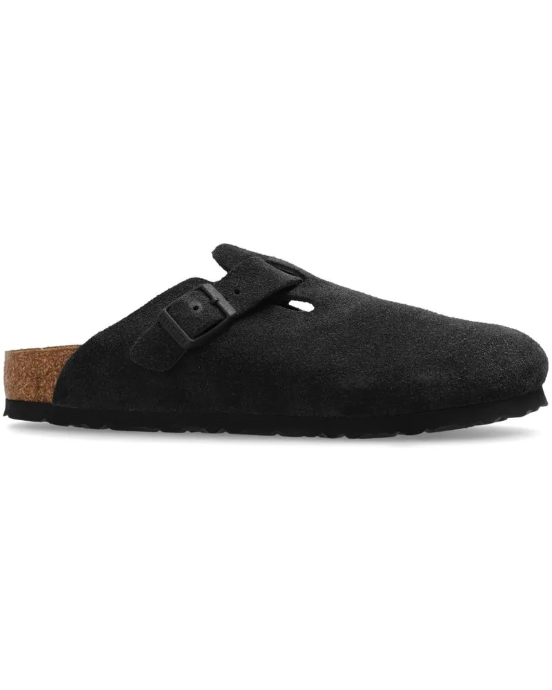 Birkenstock Boston Mules - Grau Grau