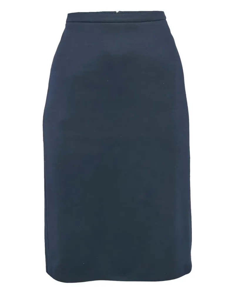 Max Mara knit midi pencil skirt - Blau Blau