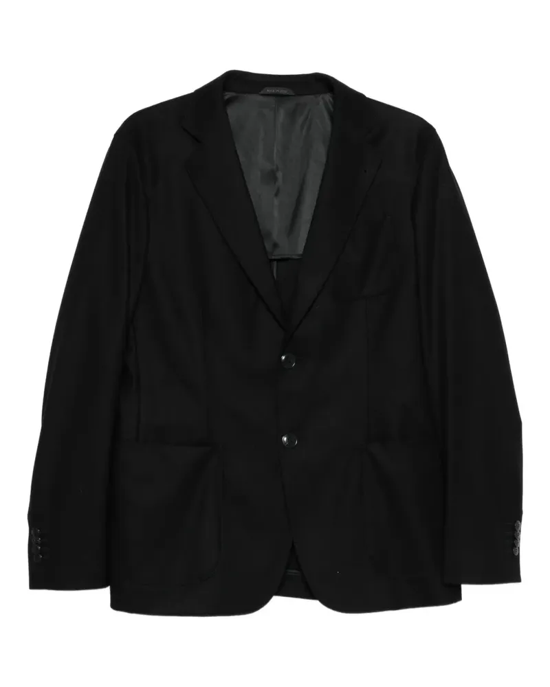 Giorgio Armani Jacke mit aufgesetzten Taschen - Schwarz Schwarz