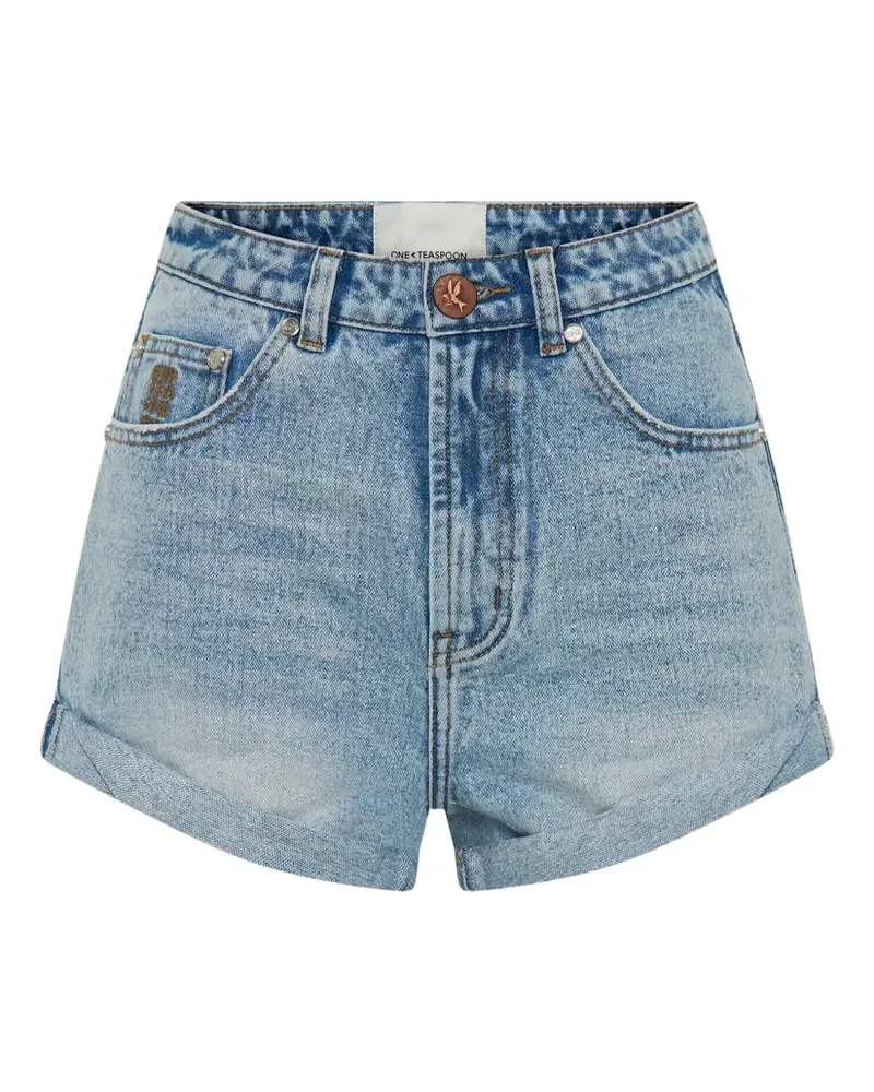 One Teaspoon Bandit shorts - Blau Blau