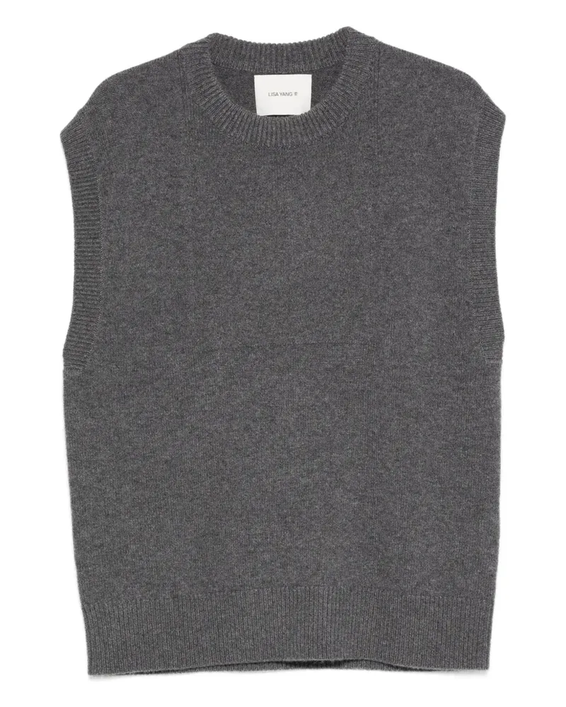 Lisa Yang Dennis Weste aus Kaschmir - Grau Grau