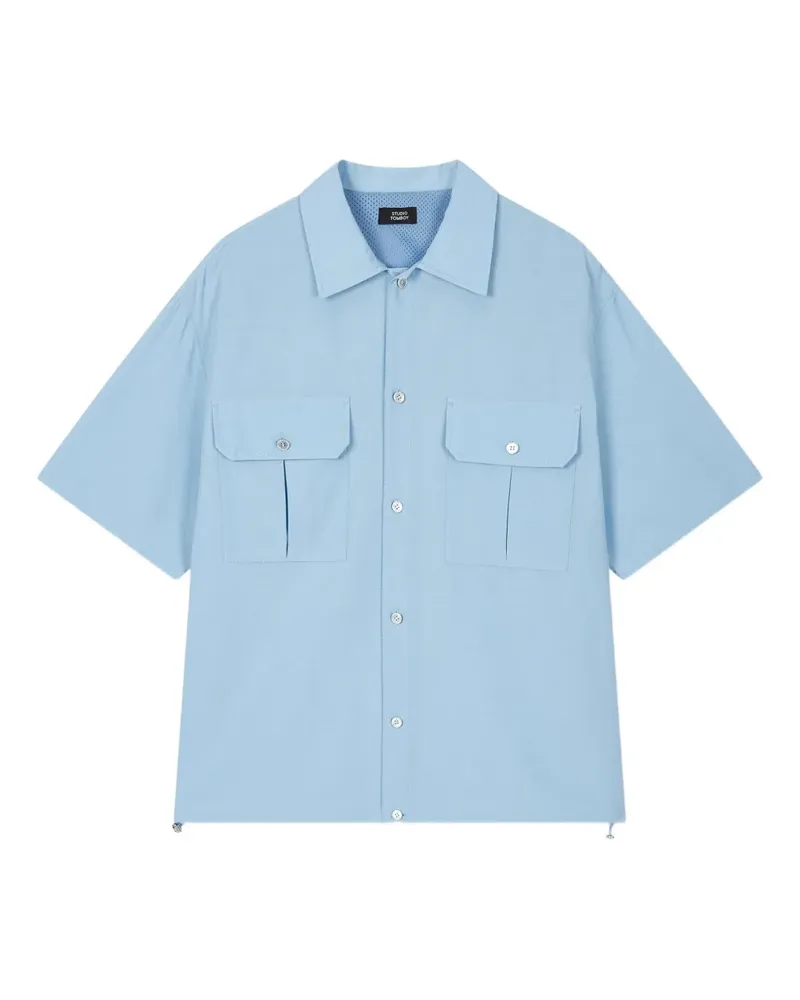 STUDIO TOMBOY Hemd mit Kordelzug - Blau Blau