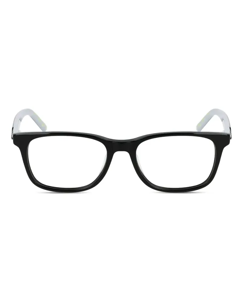 Nike rectangle-frame glasses - Schwarz Schwarz