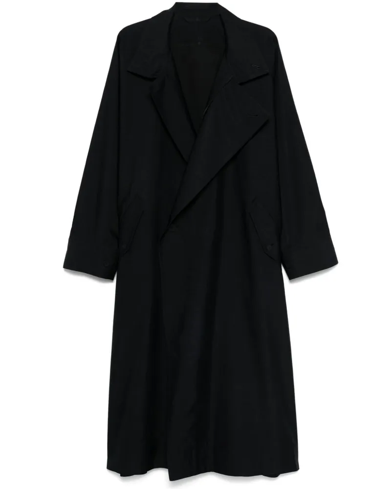 Issey Miyake Blank Trenchcoat - Schwarz Schwarz