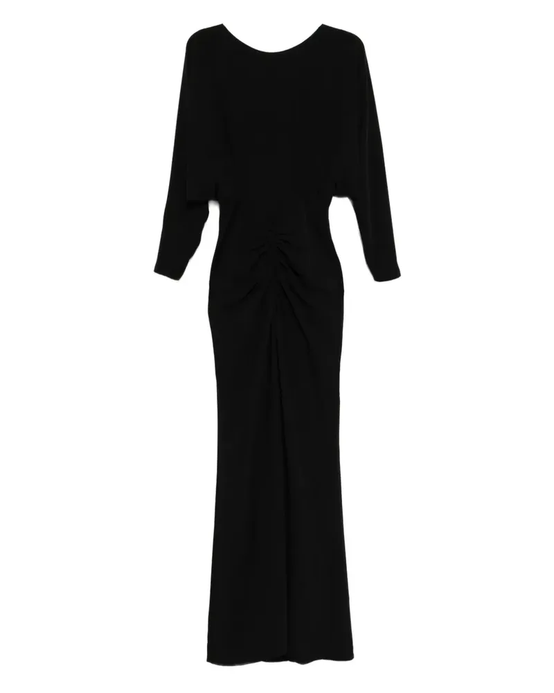 Amsale Dolman Kleid - Schwarz Schwarz