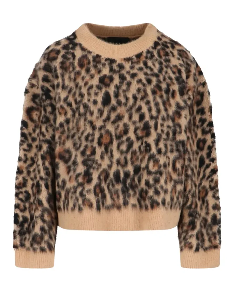 Nili Lotan Pullover mit Animal-Print - Nude Nude