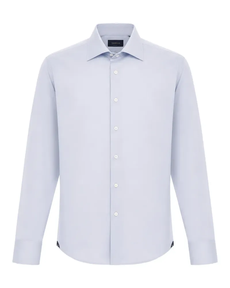 Tombolini Hemd mit Spreizkragen - Blau Blau