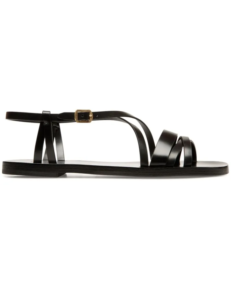 Bally Klassische Riemensandalen - Schwarz Schwarz
