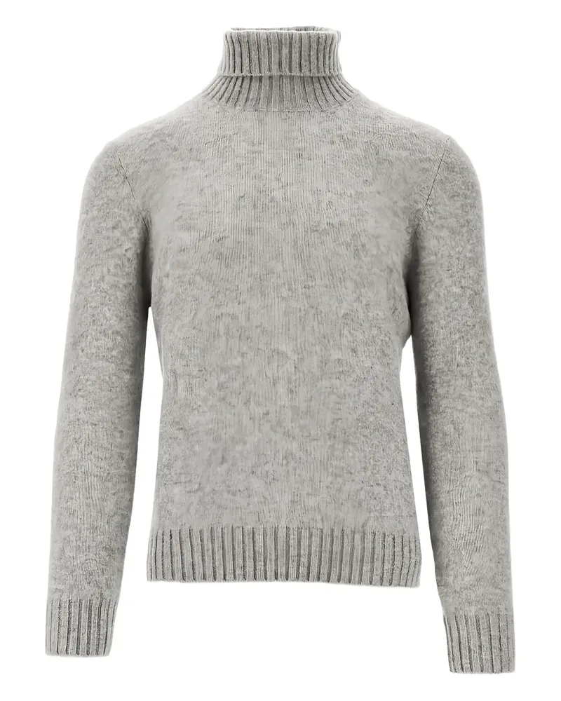 Piacenza Cashmere Pullover mit Rollkragen - Grau Grau