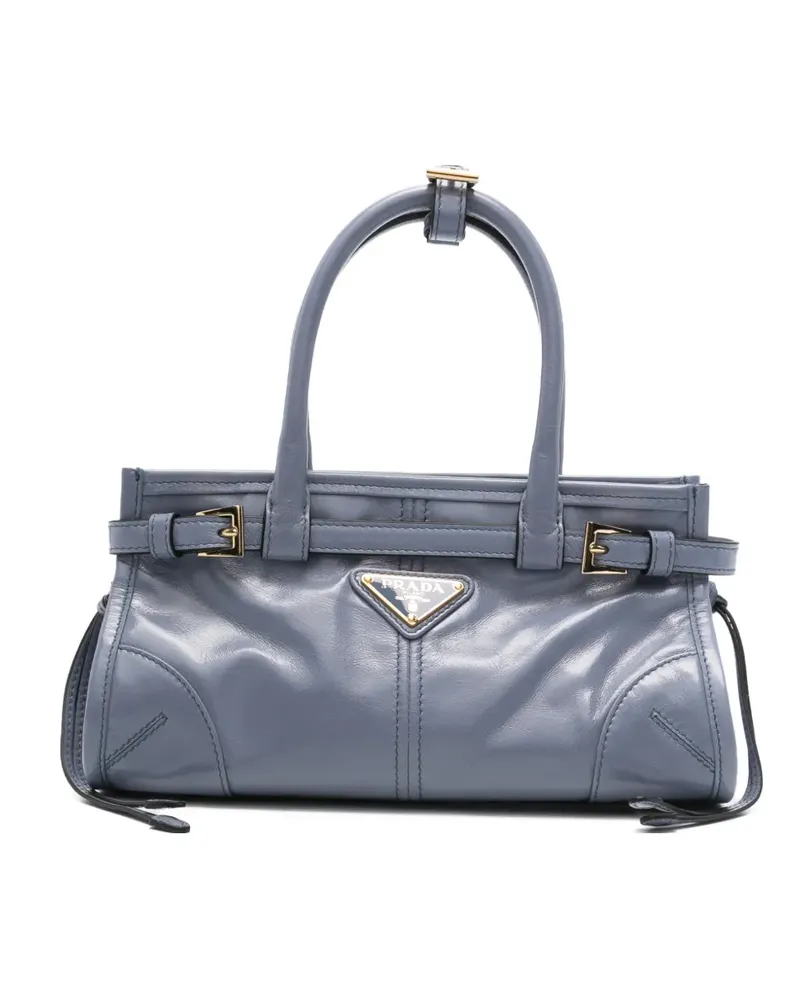 Prada Handtasche mit Schnalle - Blau Blau