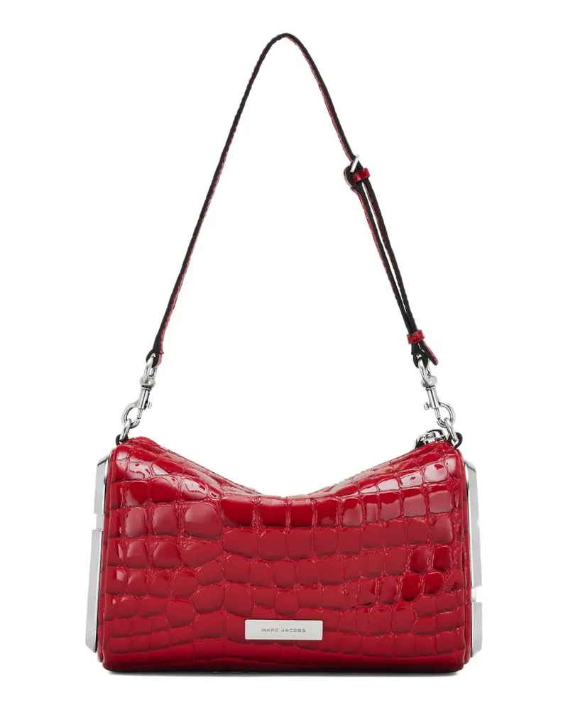Marc Jacobs The Glossy Croc Snapshot Schultertasche - Rot Rot