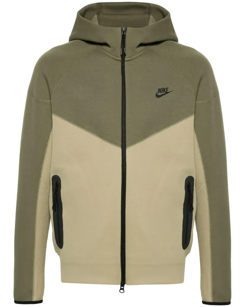 Nike Tech Fleece Kapuzenjacke - Grün Grün