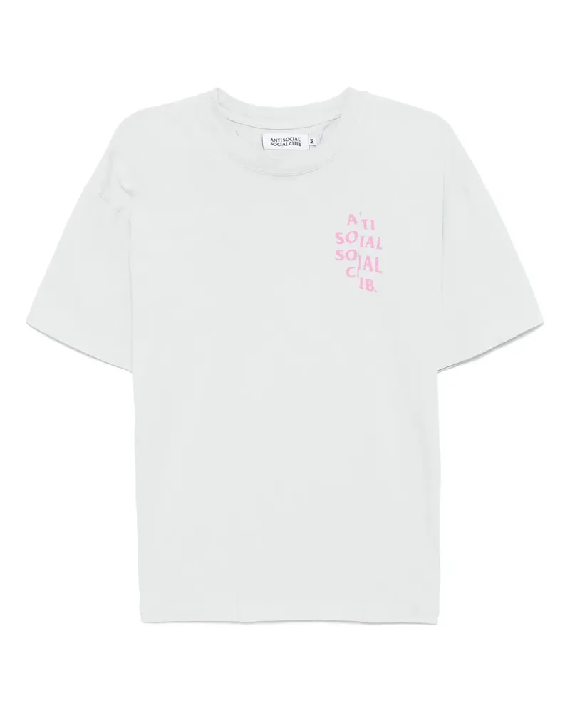Anti Social Social Club Sliced Mind Games T-Shirt - Grau Grau