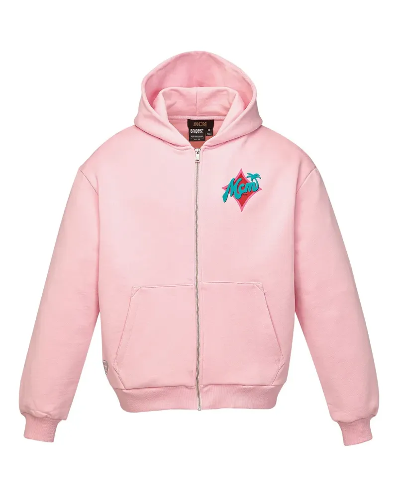 MCM x SNIPES Hoodie - Rosa Rosa