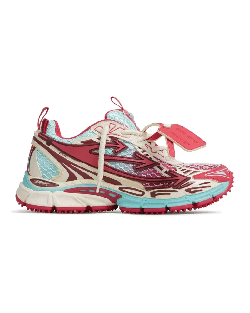 OFF-WHITE Be Right Back lace-up sneakers - Rot Rot