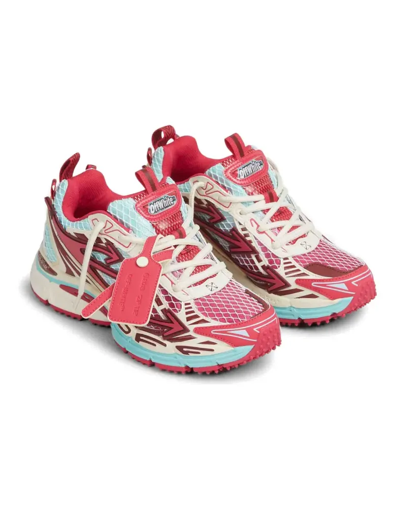 OFF-WHITE Be Right Back lace-up sneakers - Rot Rot