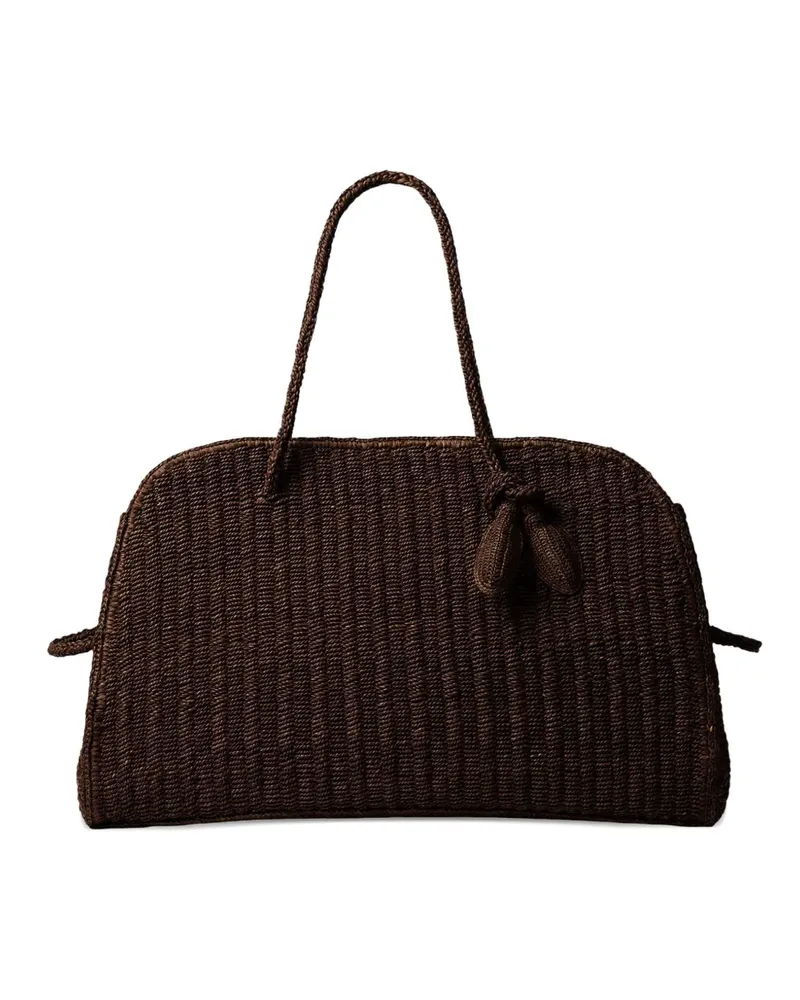 Jacquemus large Turismo tote bag - Braun Braun