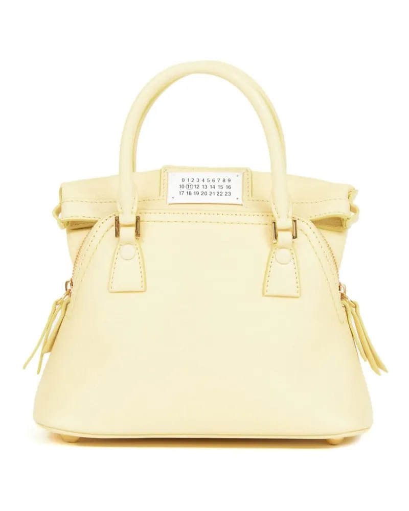 Maison Margiela Micro 5AC Classique Handtasche Gelb