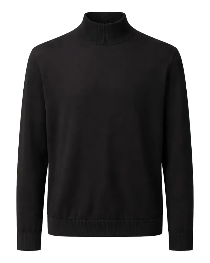 Pal Zileri roll-neck wool sweater - Schwarz Schwarz