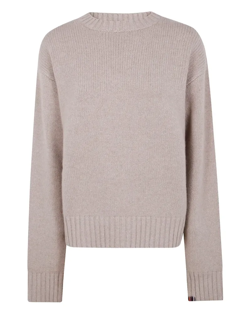 extreme cashmere Kaschmirpullover mit Rundhalsausschnitt - Grau Grau