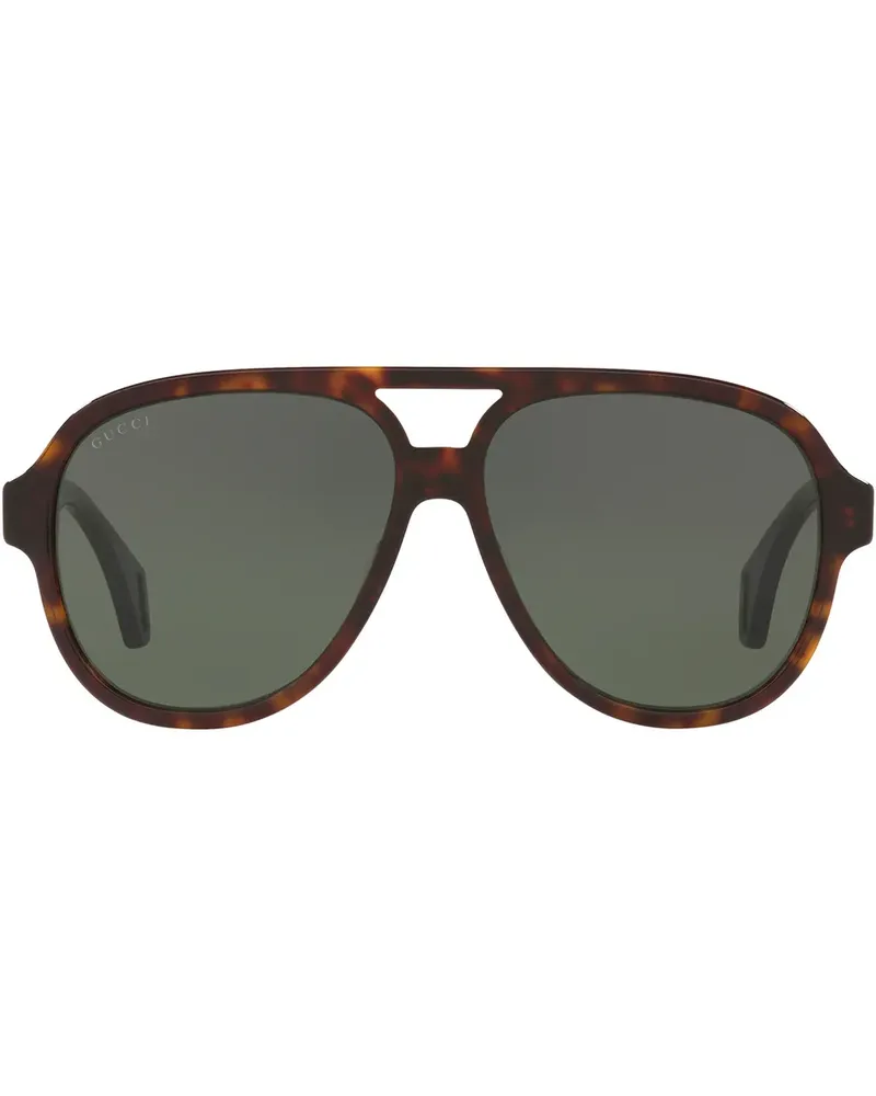 Gucci GG0463S Pilotenbrille - Grün Grün