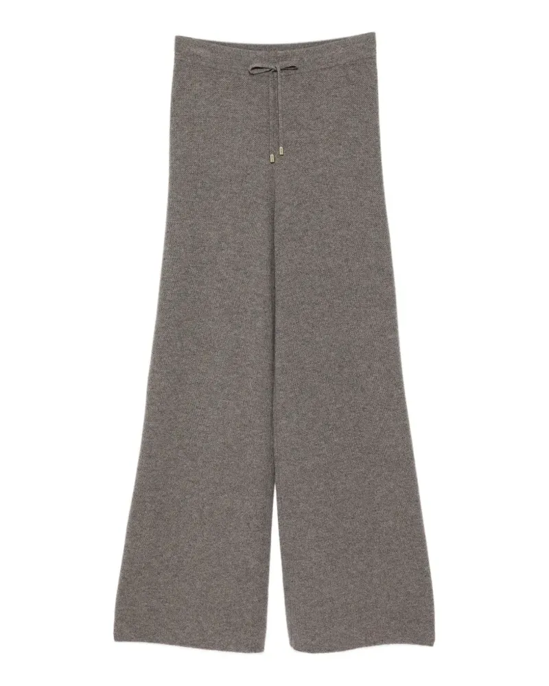 N.Peal Hose aus Kaschmir mit Wabenmuster - Grau Grau