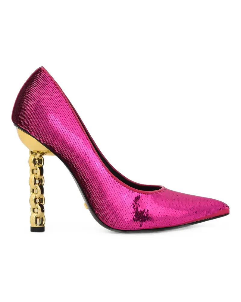 Kat Maconie Stiletto-Pumps mit Kette - Schwarz Schwarz