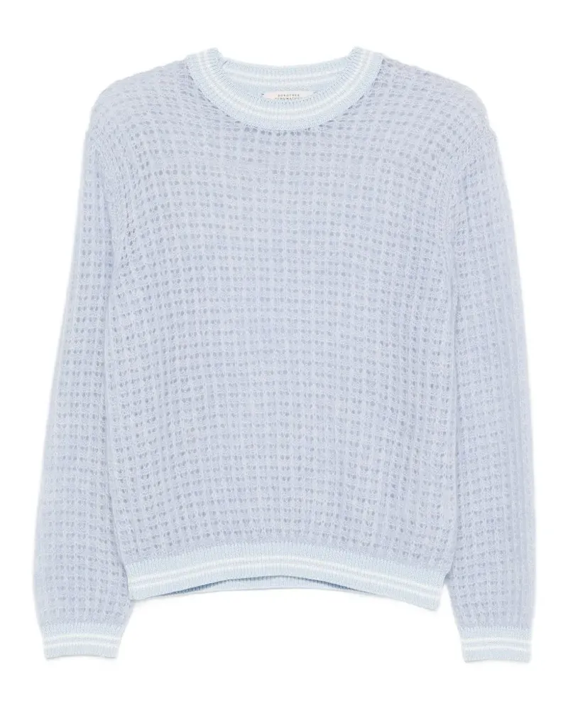 Dorothee Schumacher Gerippter Airy Pullover - Blau Blau