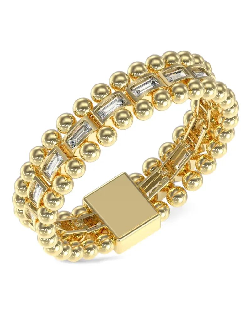 Guess Golden Globes Armband mit Baguetteschliff Gold