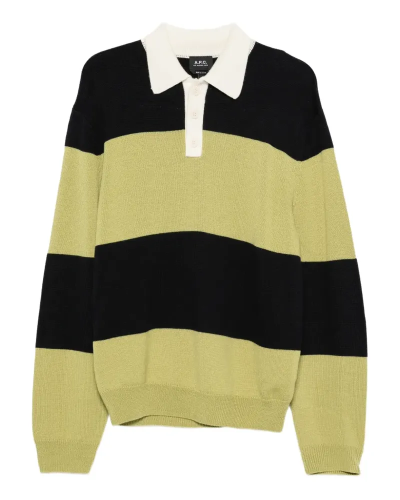 A.P.C. Luis polo shirt - Grün Grün