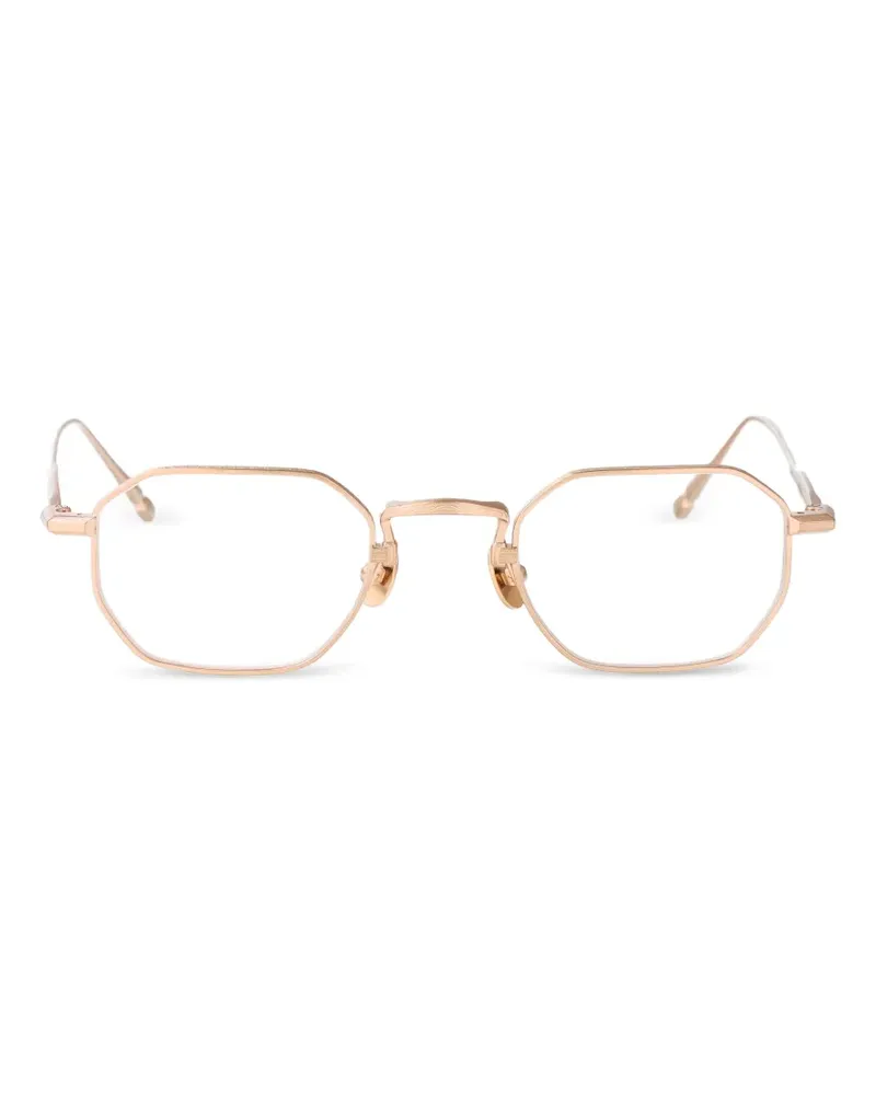 MATSUDA Brille mit geometrischem Gestell - Rosa Rosa