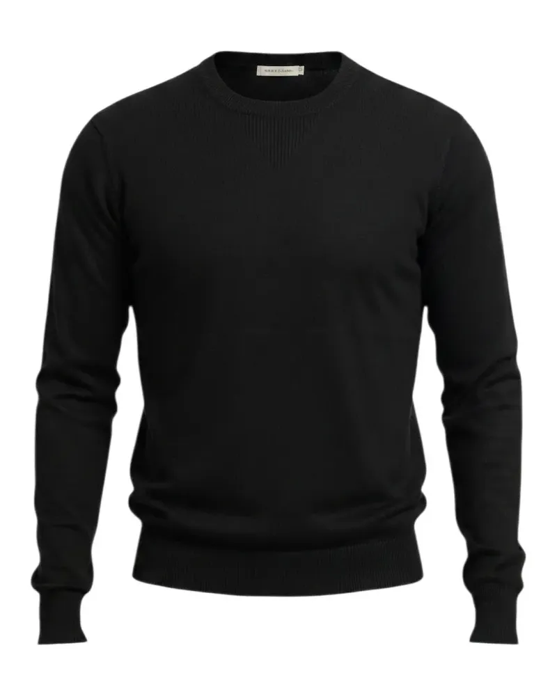 John Richmond Pullover mit rundem Ausschnitt - Schwarz Schwarz