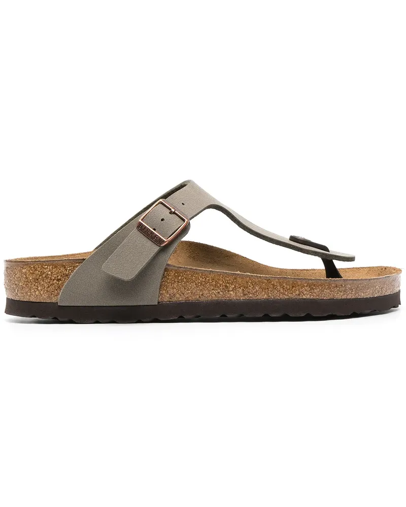 Birkenstock Gizeh Sandalen - Grün Grün