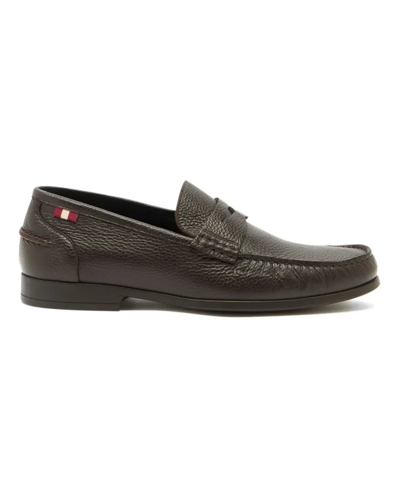 Bally Cronus leather loafers - Braun Braun