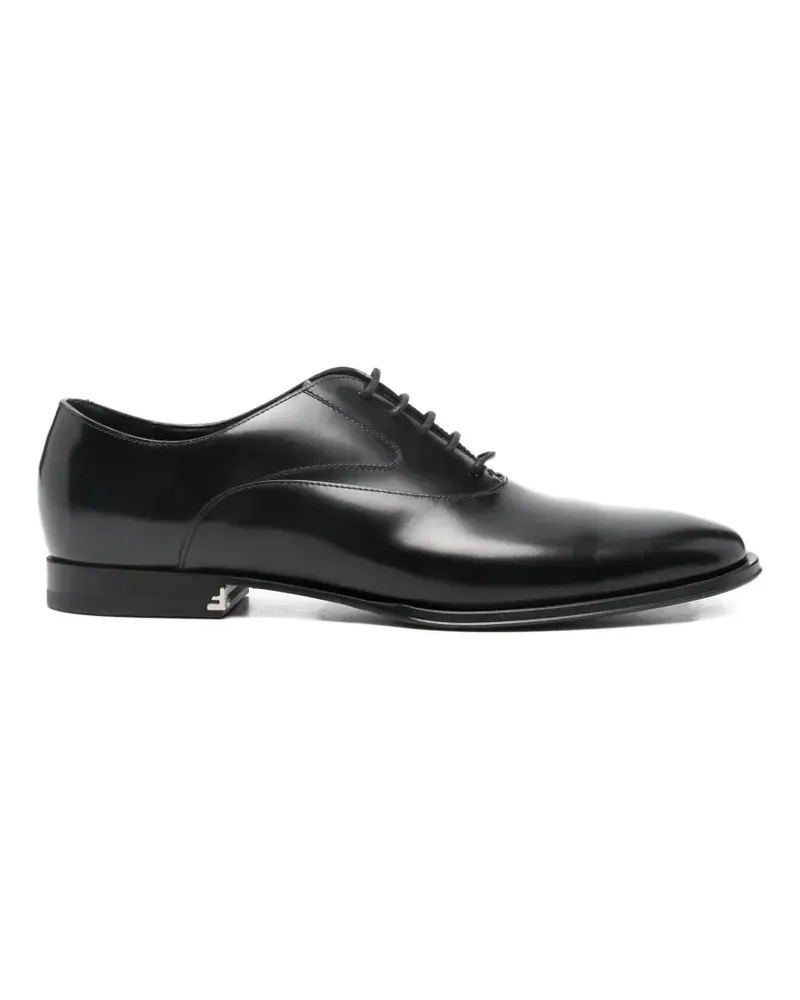 Fendi leather oxford shoes - Schwarz Schwarz