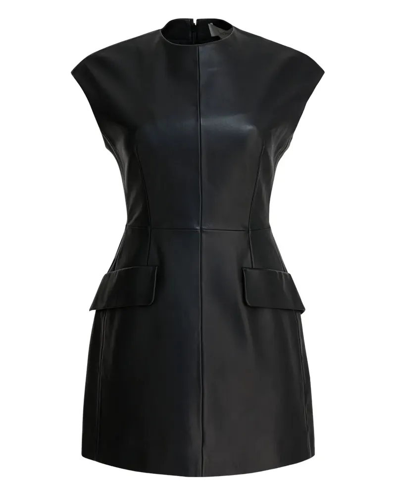 Max Mara panelled mini dress - Schwarz Schwarz
