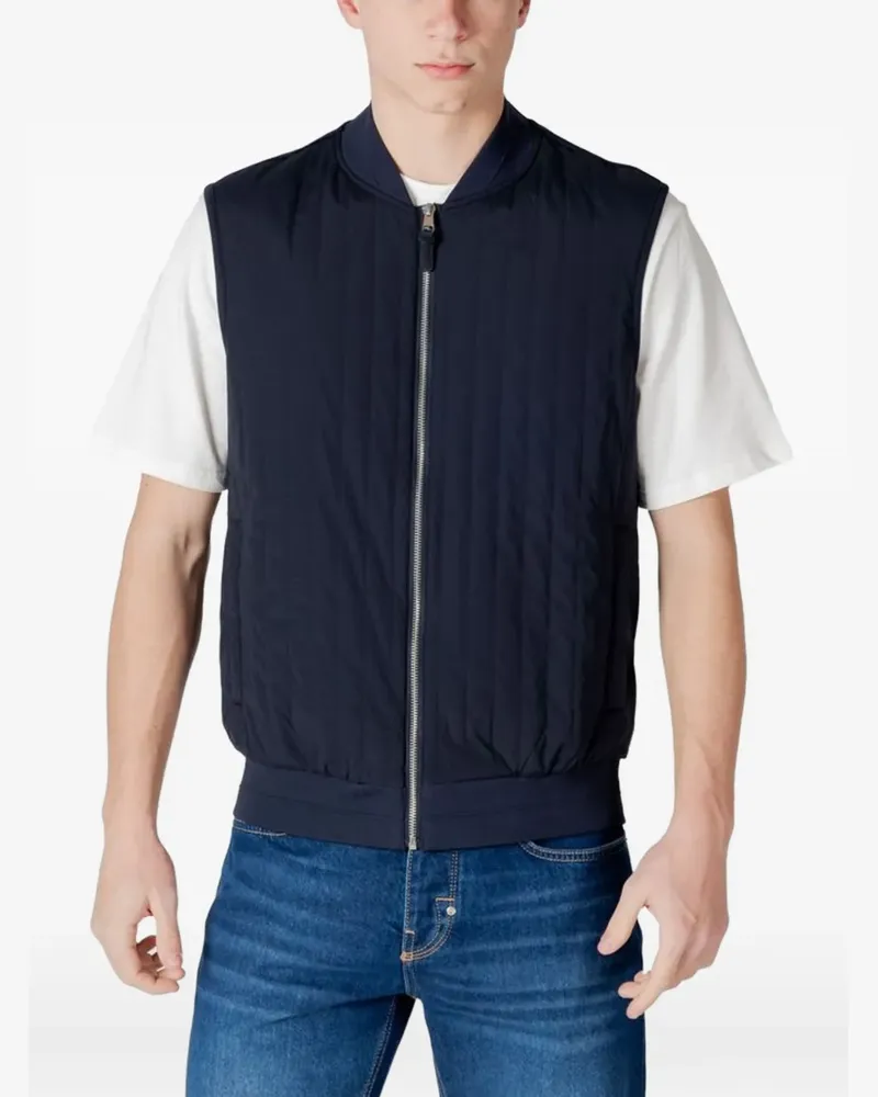 Antony Morato quilted gilet - Blau Blau