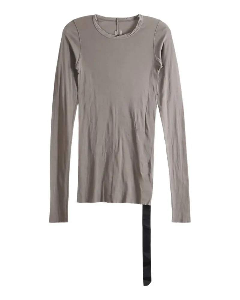 DRKSHDW by Rick Owens Ungesäumtes Langarmshirt - Grau Grau