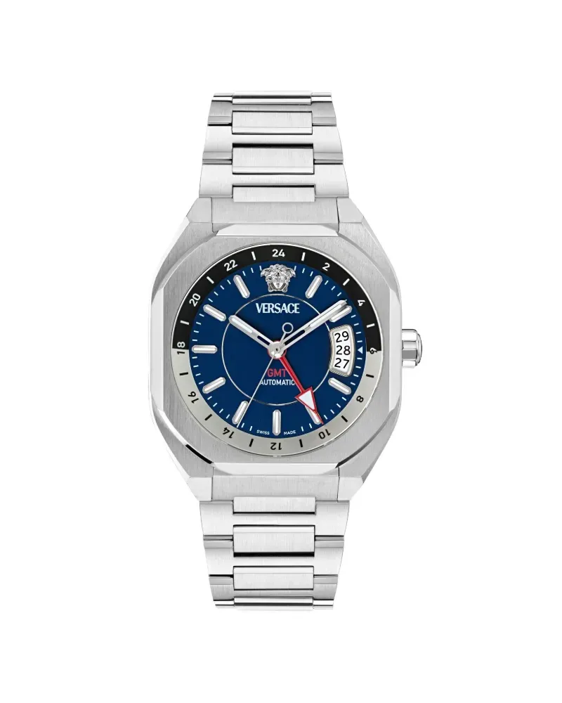 Versace V-Contempo 40mm - Silber Silber