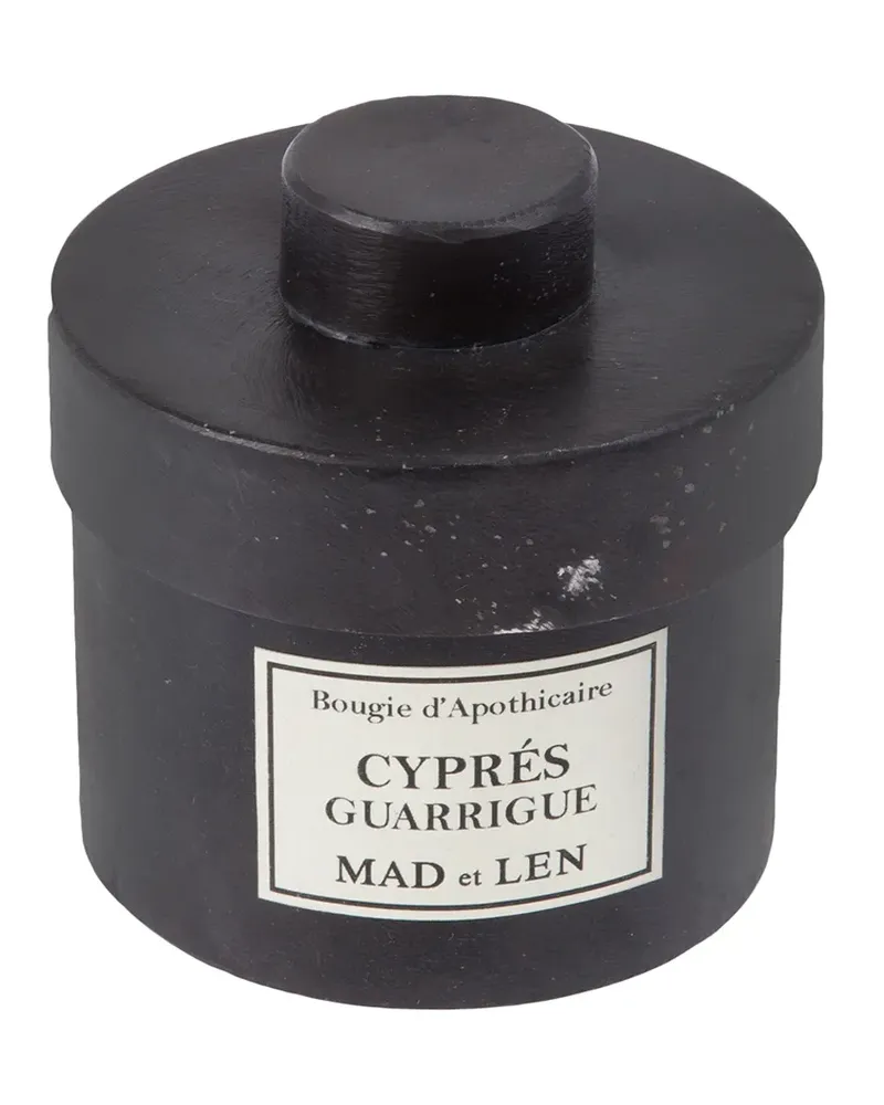 MAD et LEN Cypres Guarrigue' candle - Schwarz Schwarz