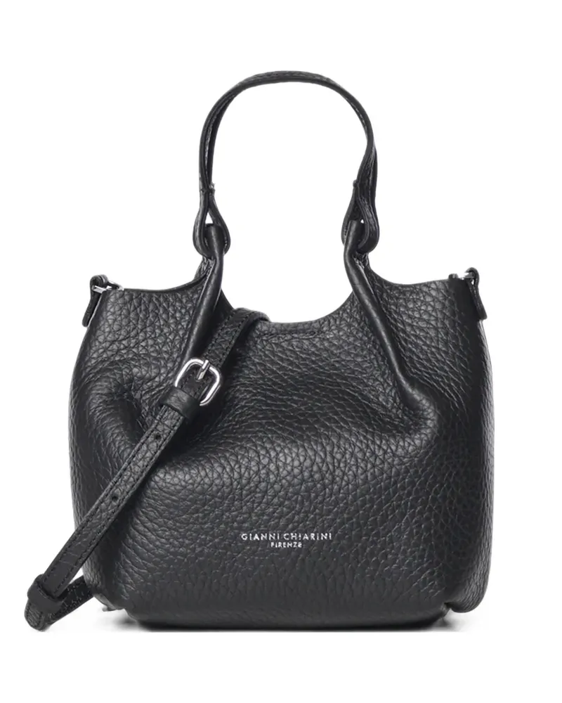Gianni Chiarini small Dua grained handbag - Schwarz Schwarz