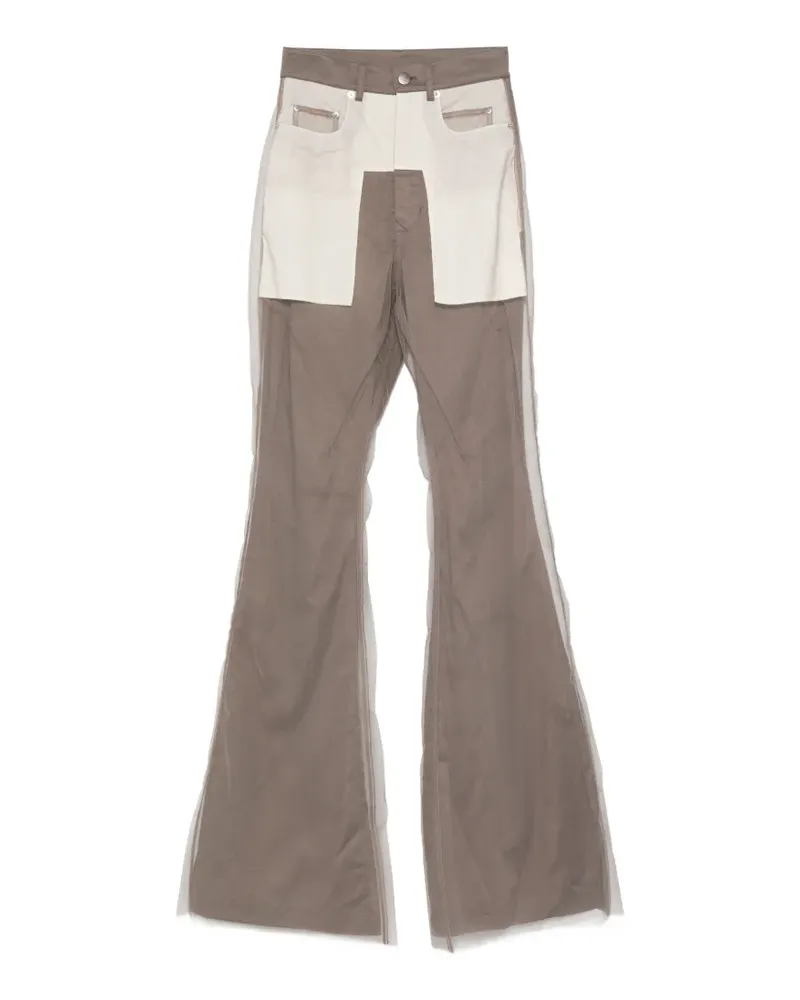 Rick Owens Bolan panelled trousers - Braun Braun