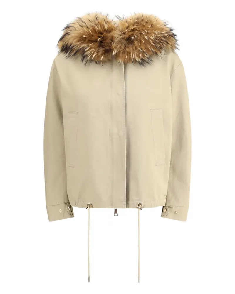 s.w.o.r.d 6.6.44 hooded jacket - Nude Nude