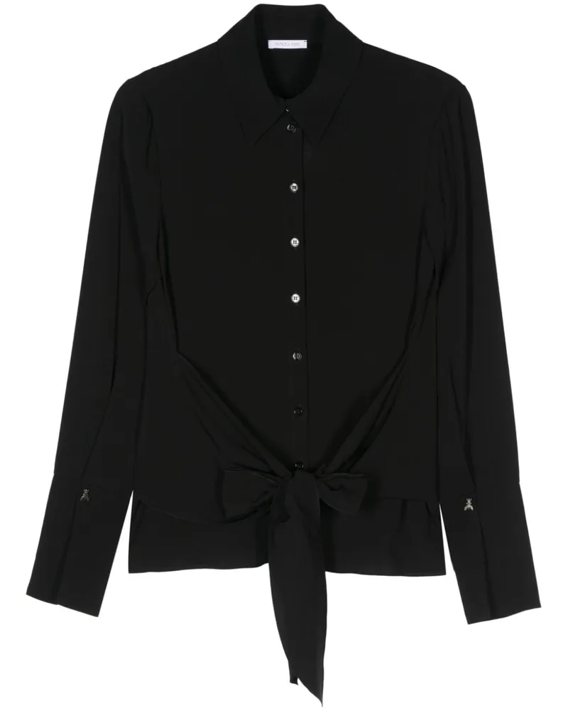 Patrizia Pepe Essential Hemd - Schwarz Schwarz