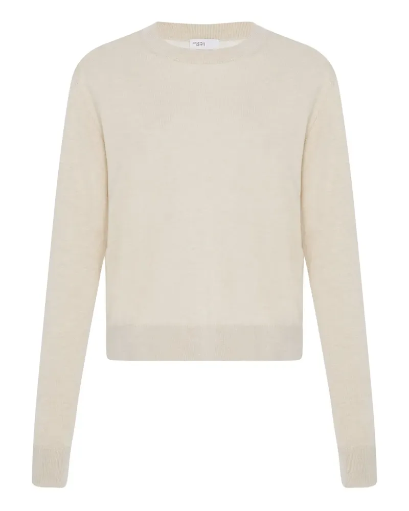 Rosetta Getty Langarmshirt mit rundem Ausschnitt - Nude Nude