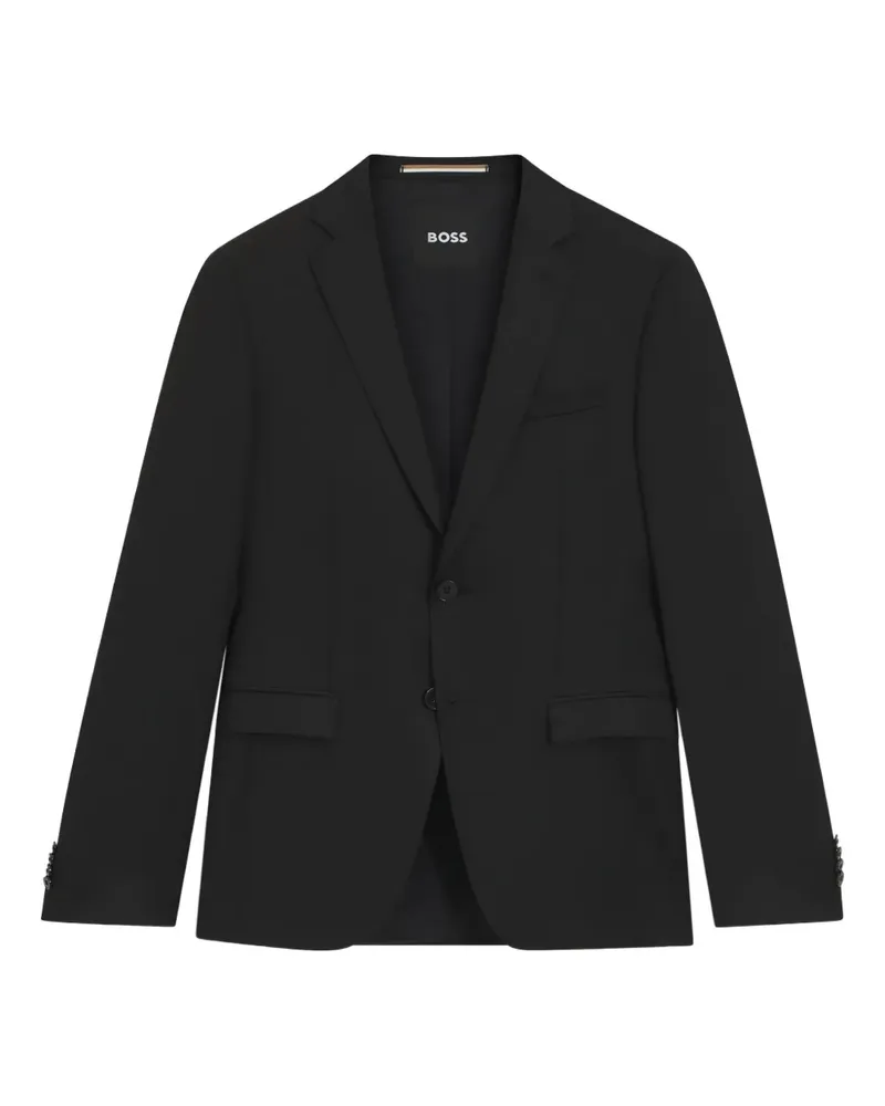 HUGO BOSS Jacke mit zwei Knöpfen - Schwarz Schwarz