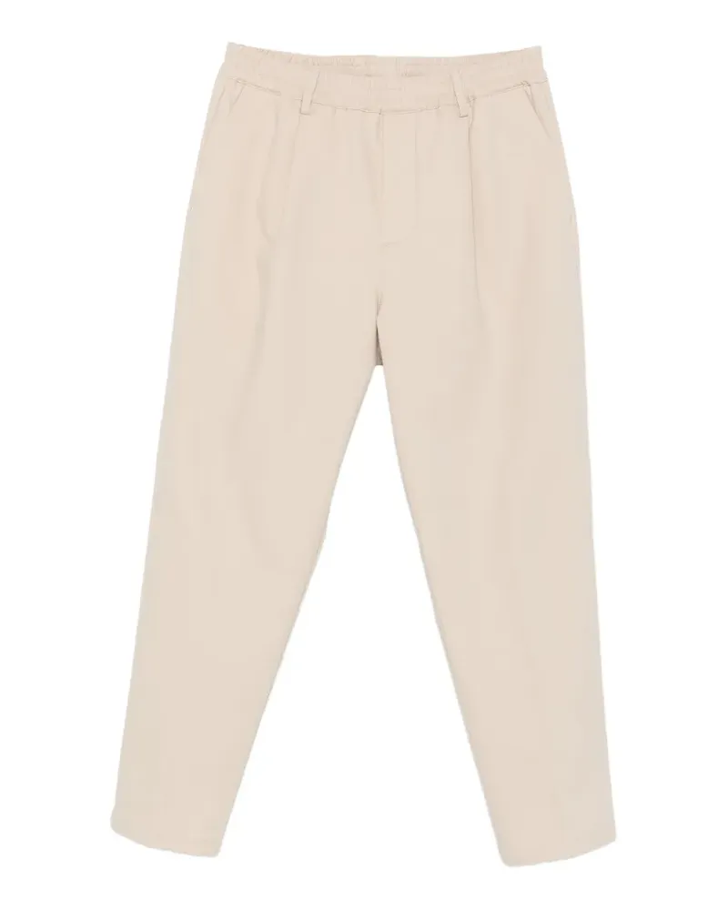 Eleventy Plissierte Hose mit Stretchbund - Nude Nude