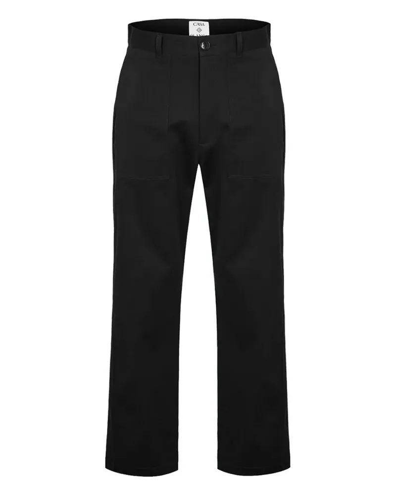Casablanca Paris Hose mit aufgesetzten Taschen - Schwarz Schwarz